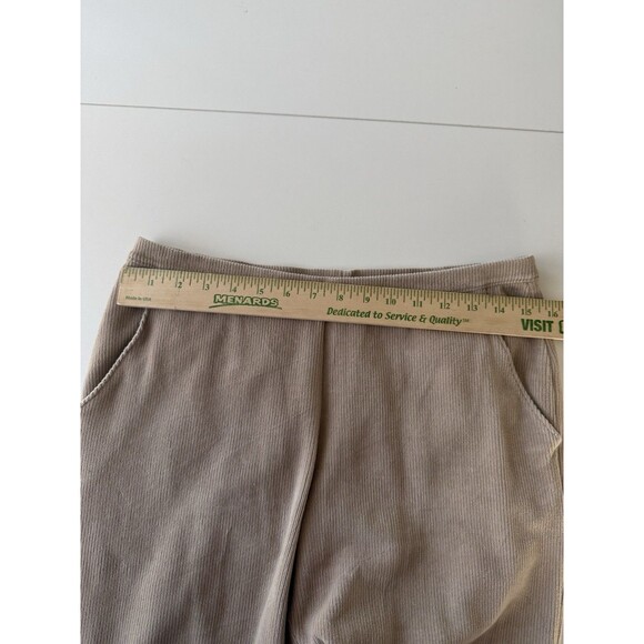 LL Bean Perfect Fit Knit Corduroy Pant Women M pull on 237234 Stretch Comfort - Picture 7 of 13